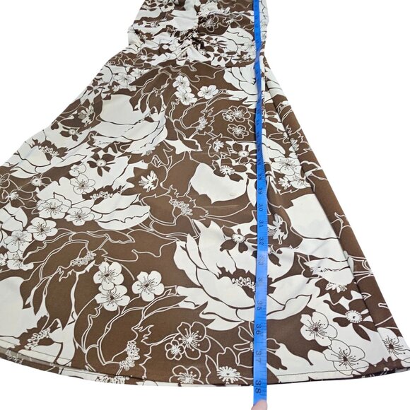 BCBGMaxazria Women's Sundress Dress Floral T Back size Small - Picture 12 of 12